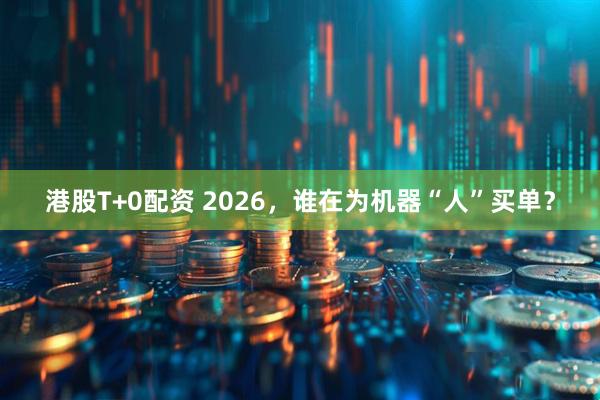 港股T+0配资 2026，谁在为机器“人”买单？